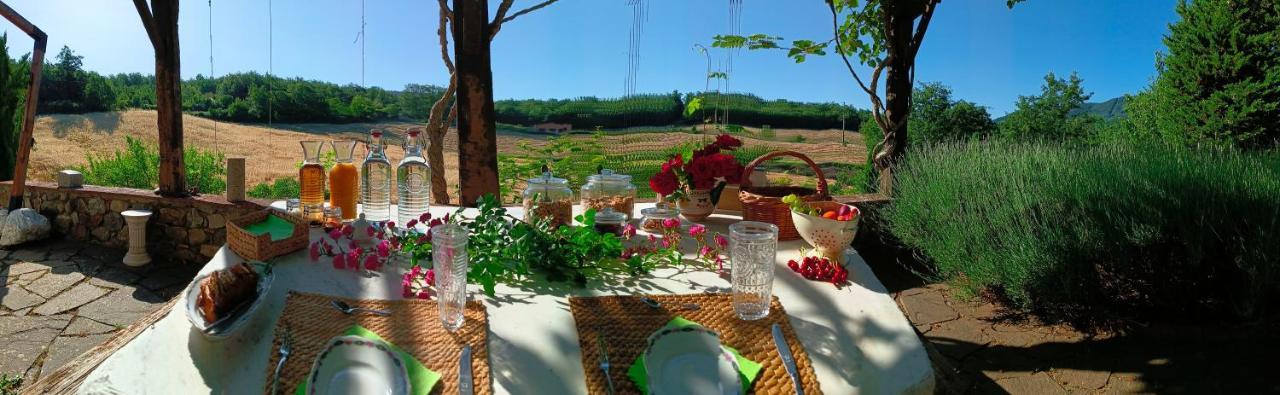 Ca'Novae - Tuscany Farmhouse Montieri ภายนอก รูปภาพ